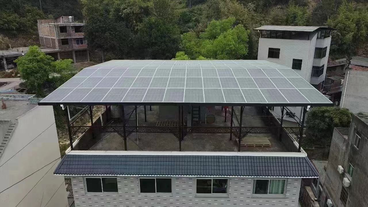 迁西15kw+10kwh自建别墅家庭光伏储能系统